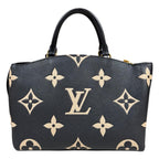 Louis Vuitton Petit Palais PM Bicolor Monogram Empreinte Shoulder Bag Black — view 3
