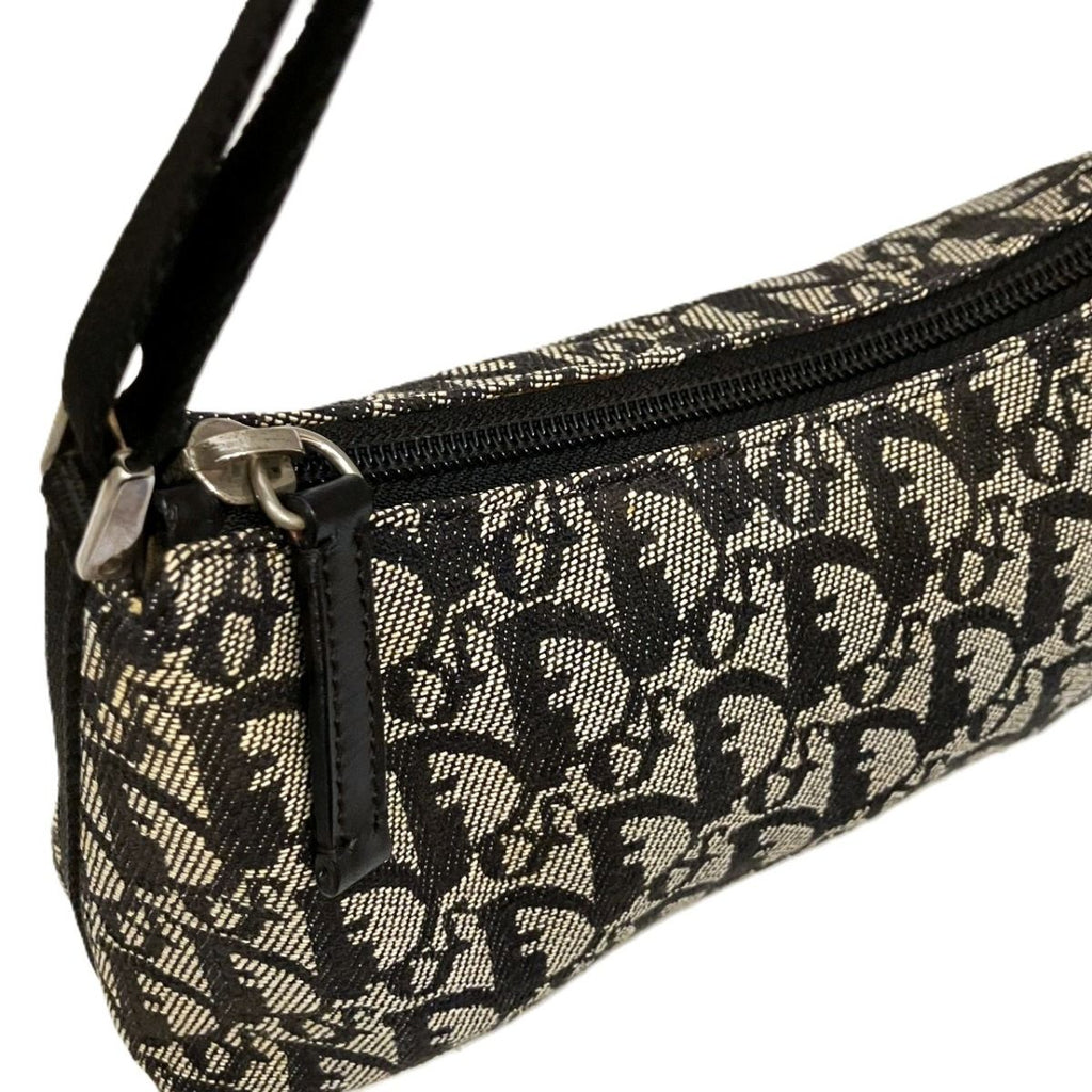 Dior Pouch Trotter Shoulder Bag Canvas Leather — view 7