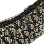 Dior Pouch Trotter Shoulder Bag Canvas Leather — view 8