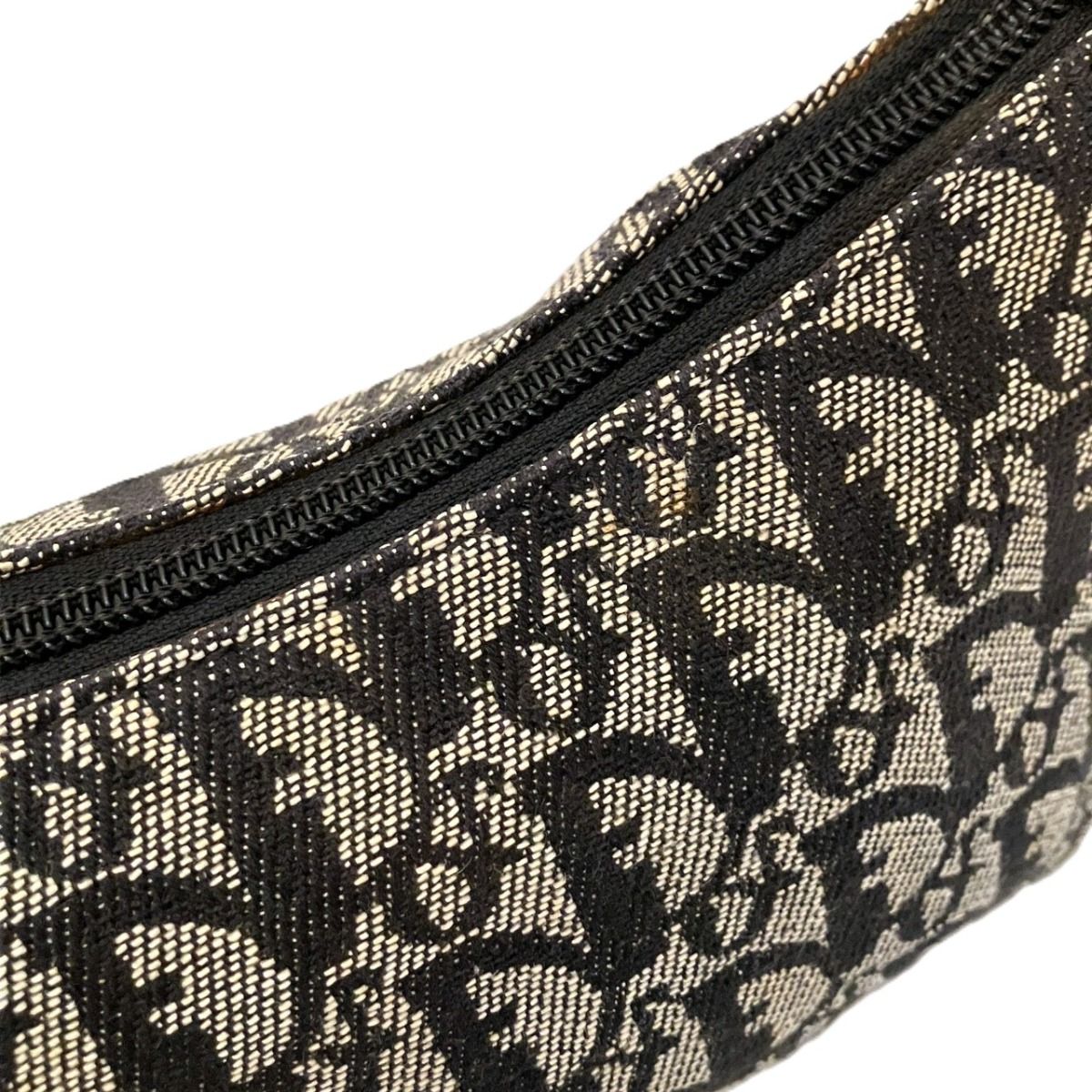 Dior Pouch Trotter Shoulder Bag Canvas Leather — view 8