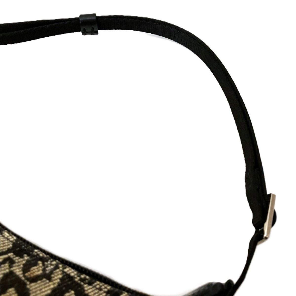 Dior Pouch Trotter Shoulder Bag Canvas Leather — view 9