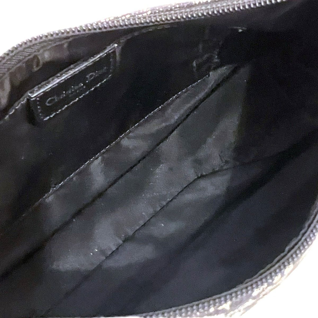 Dior Pouch Trotter Shoulder Bag Canvas Leather — view 5