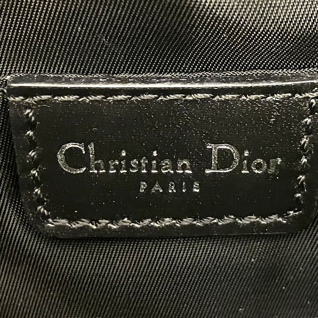 Dior Pouch Trotter Shoulder Bag Canvas Leather — view 4