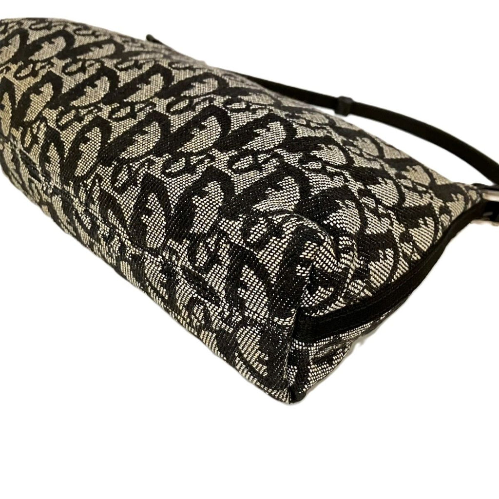 Dior Pouch Trotter Shoulder Bag Canvas Leather — view 6