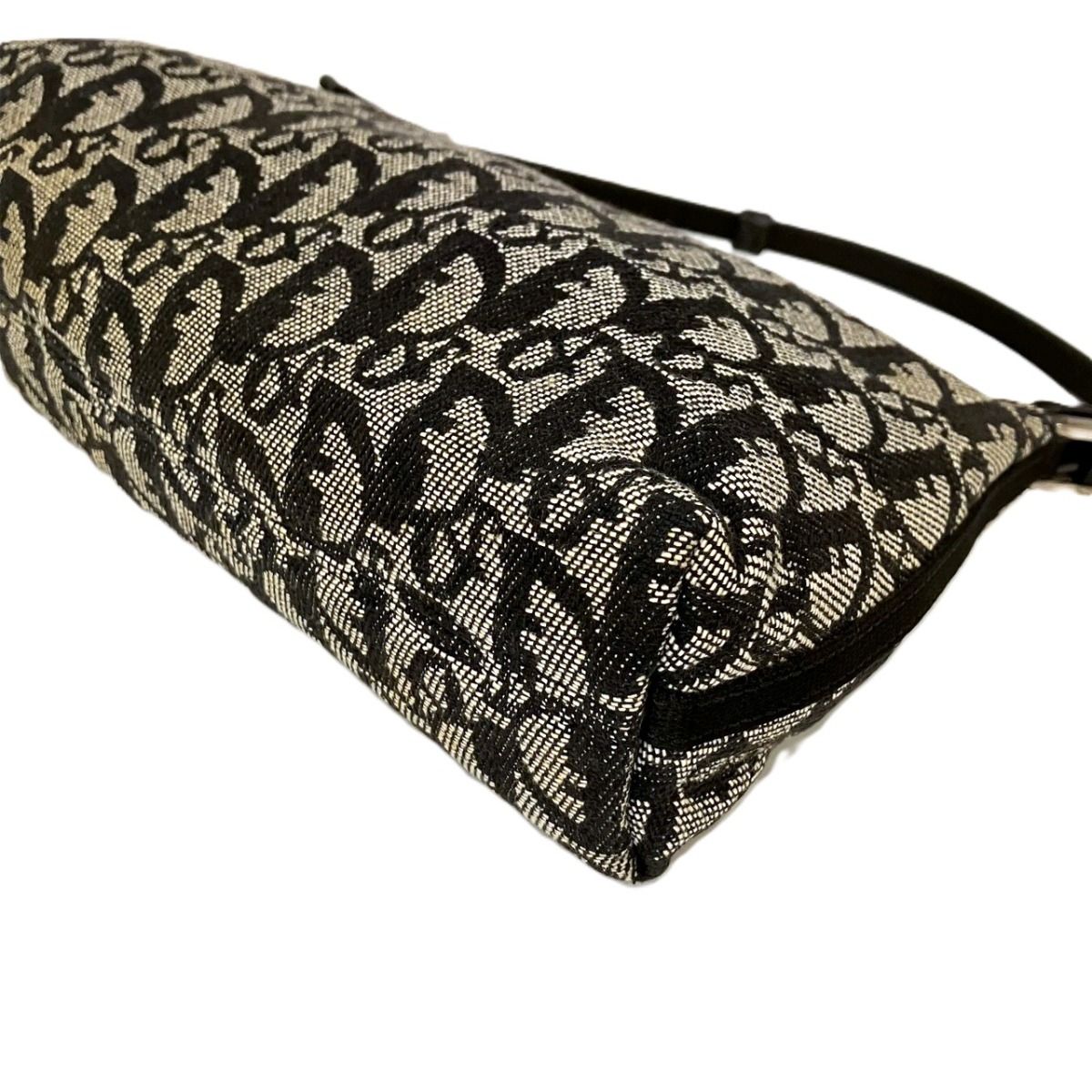 Dior Pouch Trotter Shoulder Bag Canvas Leather — view 6