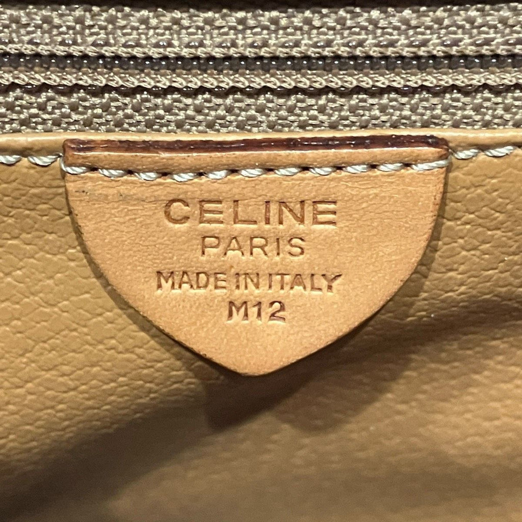 Celine Macadam Shoulder Bag Leather — view 4
