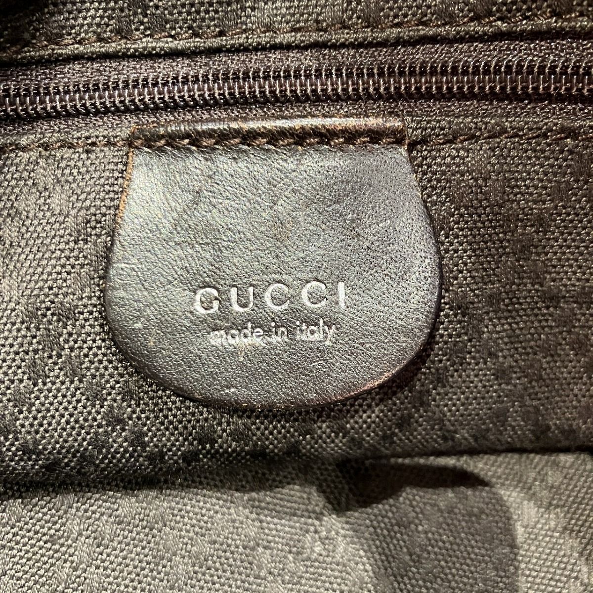 Gucci Shoulder Bag Leather — view 4