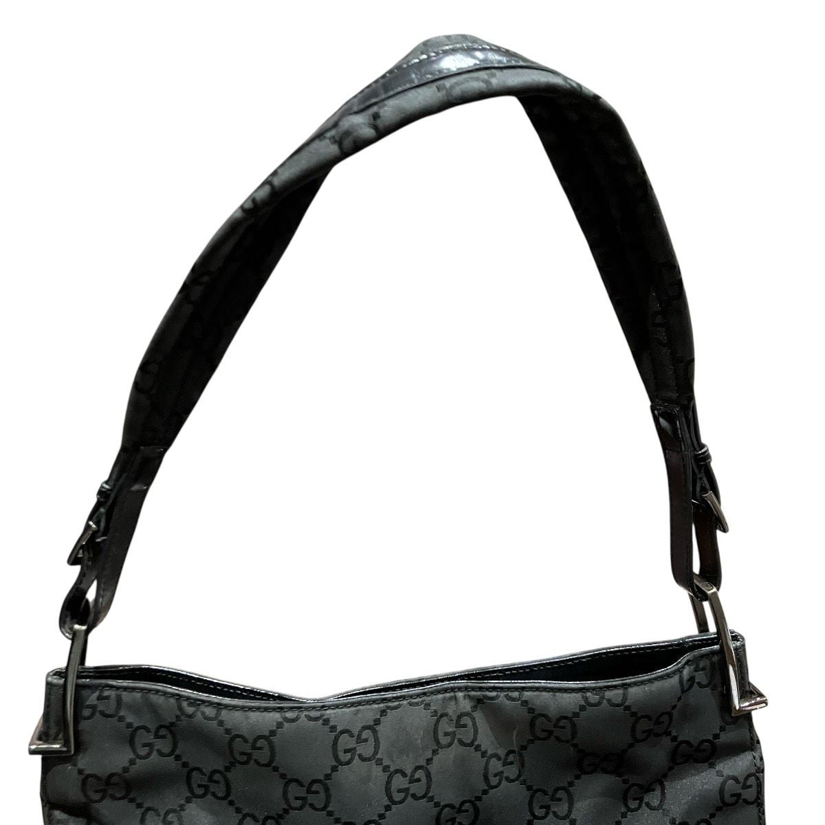Gucci GG Canvas Shoulder Bag Nylon — view 9