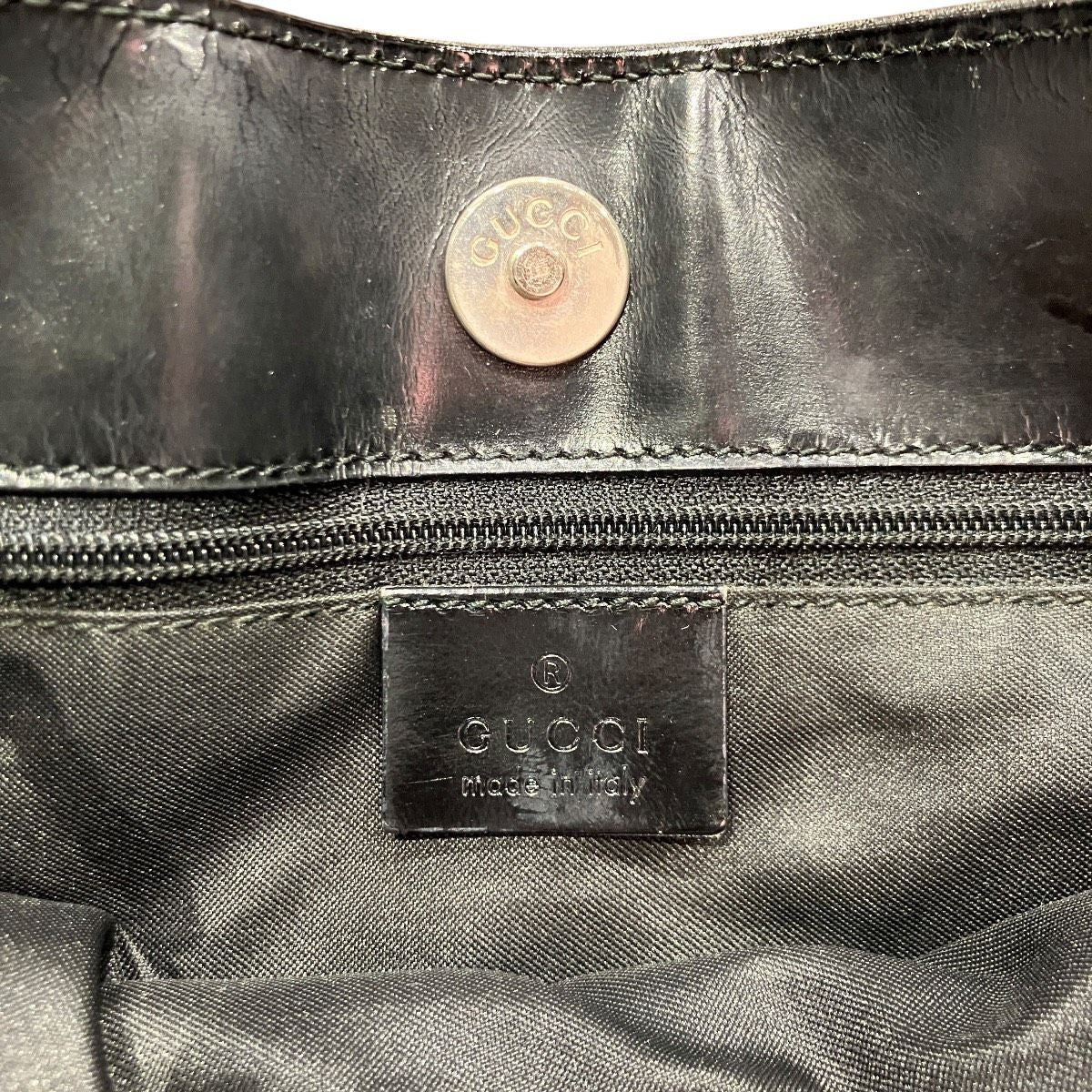 Gucci GG Canvas Shoulder Bag Nylon — view 4
