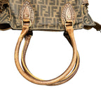 Fendi Etnico Zucca Tote Canvas Leather — view 9