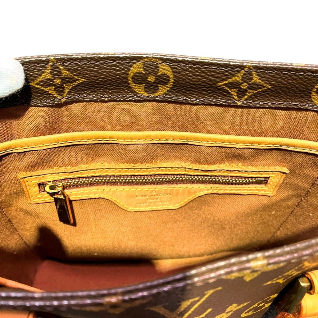 Louis Vuitton PM Monogram Handbag Canvas — view 9