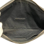 Saint Laurent Rive Gauche Clutch Canvas Leather — view 6