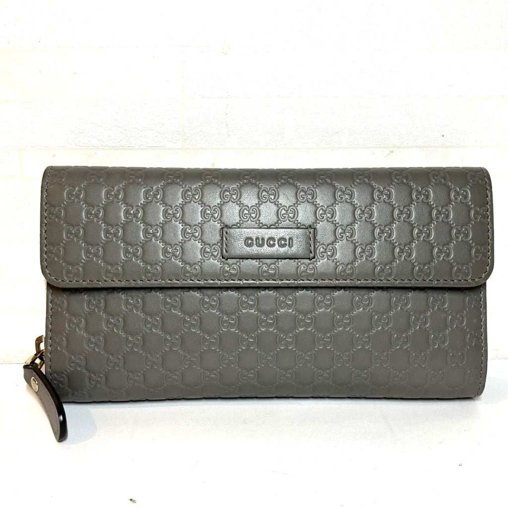 Gucci Micro Guccissima Wallet Leather