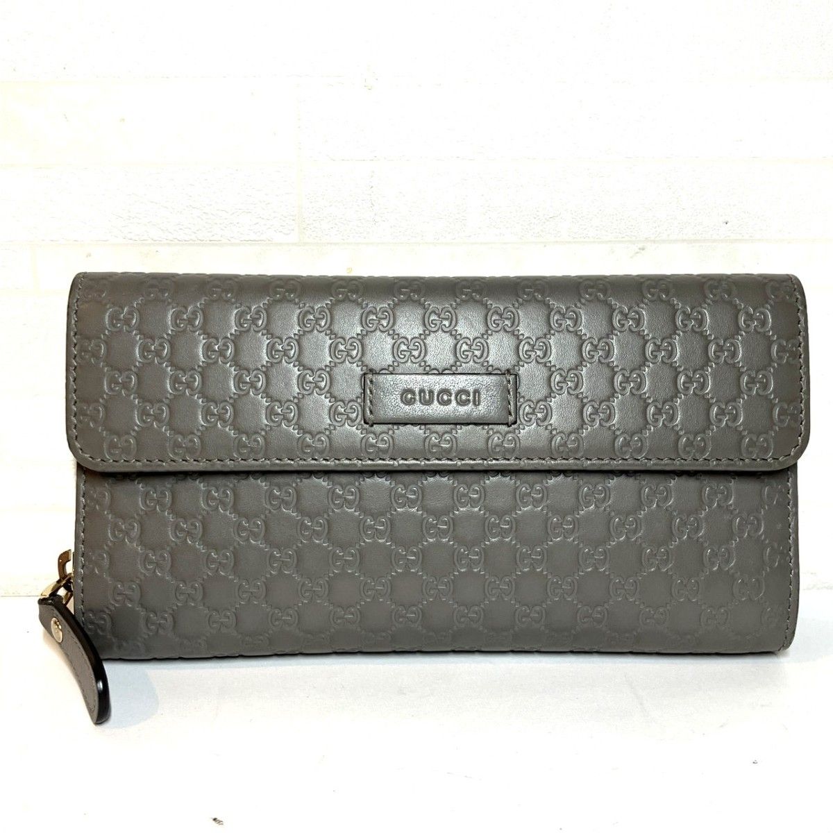 Gucci Micro Guccissima Wallet Leather