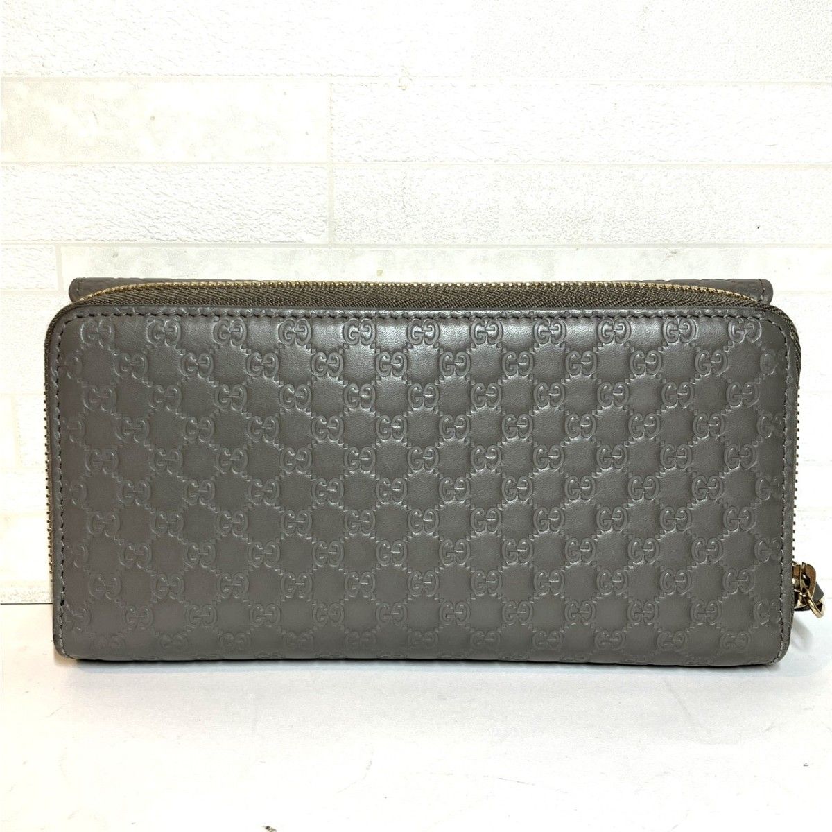Gucci Micro Guccissima Wallet Leather