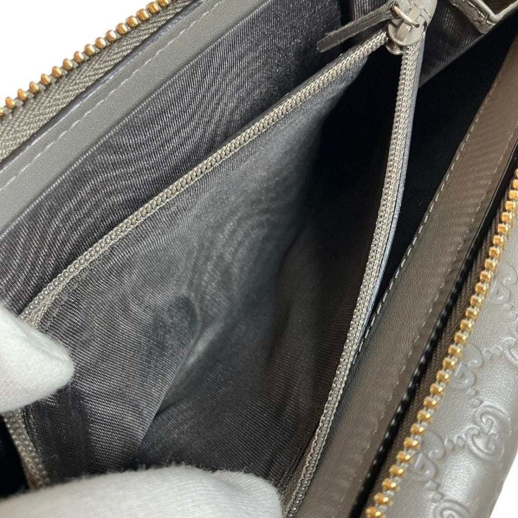 Gucci Micro Guccissima Wallet Leather