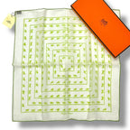 Hermes Scarf Silk Saut Galop Canter Rack