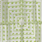 Hermes Scarf Silk Saut Galop Canter Rack