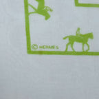 Hermes Scarf Silk Saut Galop Canter Rack