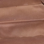 Louis Vuitton Monogram Sac Shopping Tote Brown Leather Gold — view 7