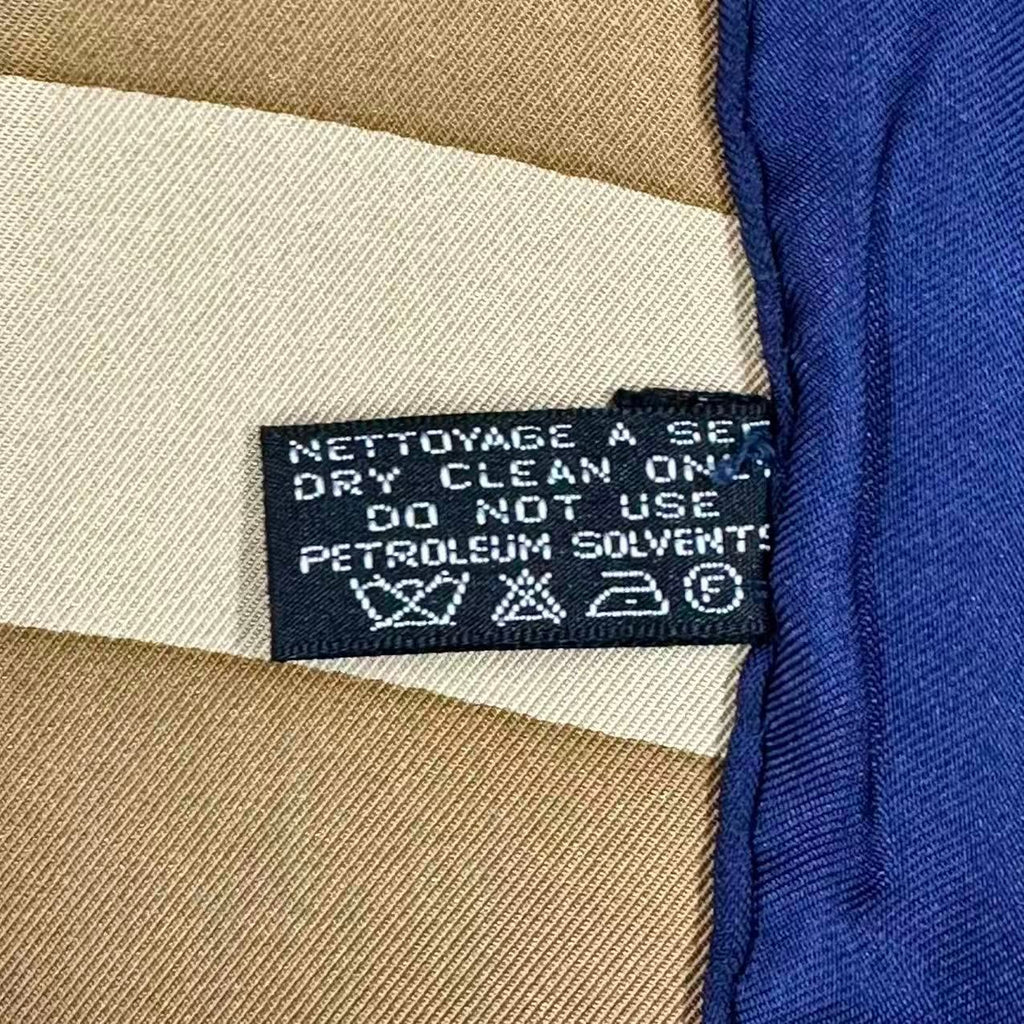 Celine Scarf Silk Padlock Medallion Pattern Multicolor — view 9