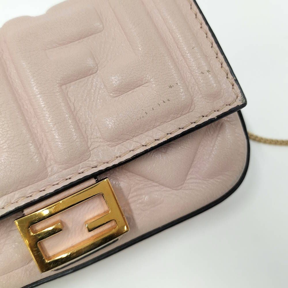 Fendi Nano Bucket Charm Keychain