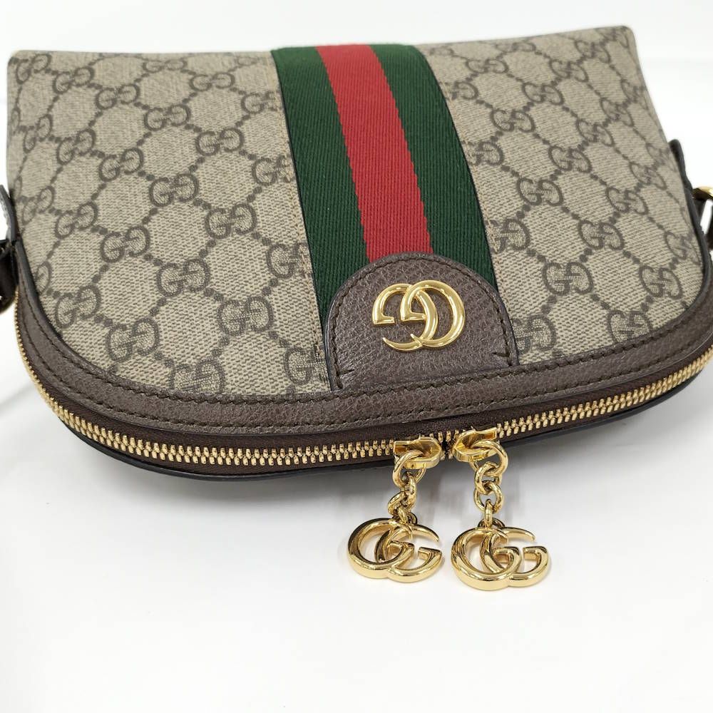 Gucci Shoulder Bag Sherry Coating Brown