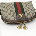 Gucci Shoulder Bag Sherry Coating Brown