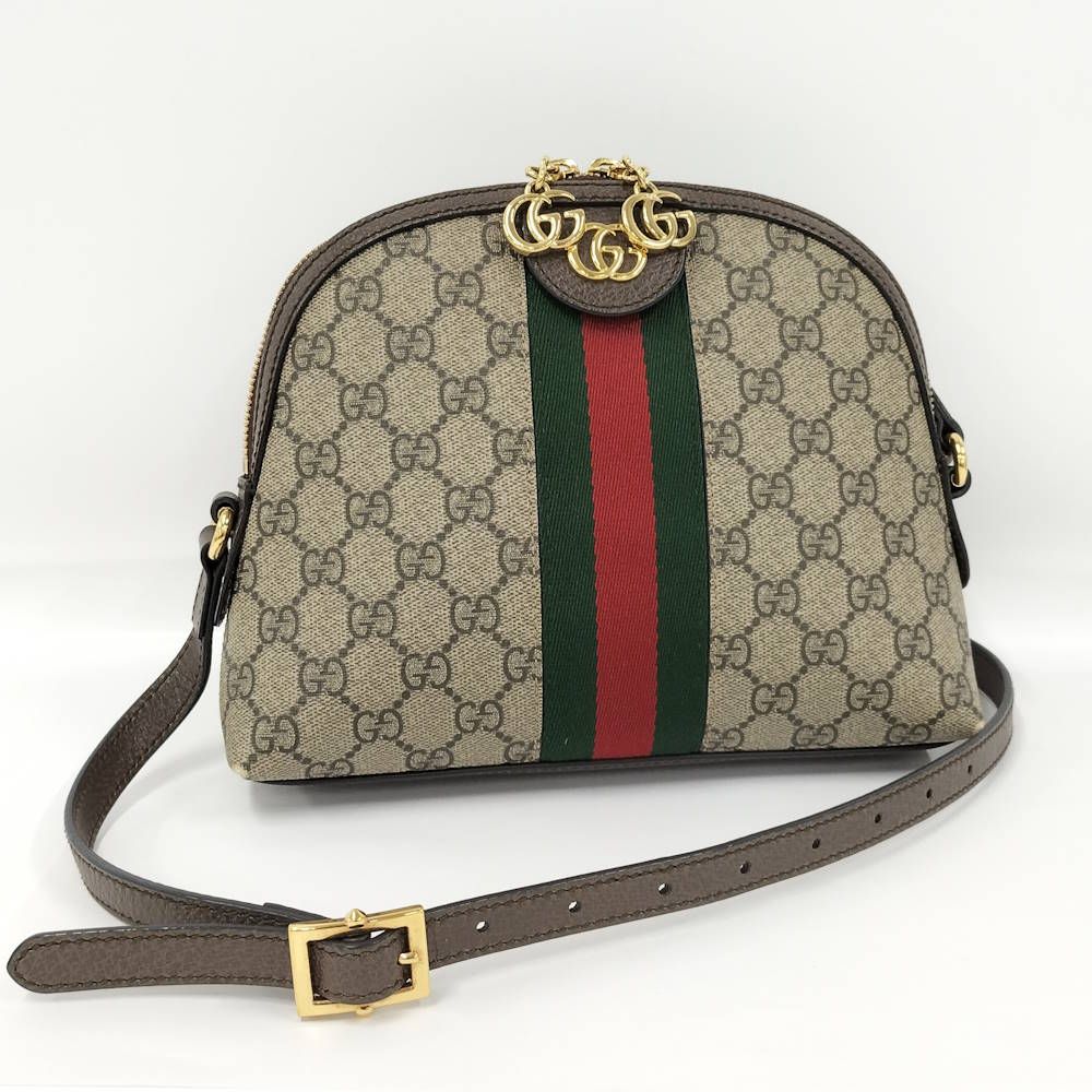 Gucci Shoulder Bag Sherry Coating Brown