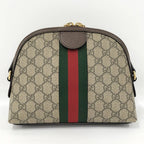 Gucci Shoulder Bag Sherry Coating Brown