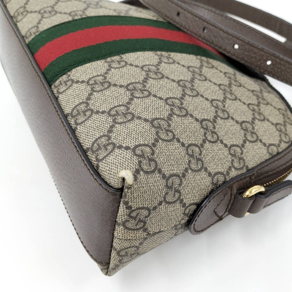 Gucci Shoulder Bag Sherry Coating Brown