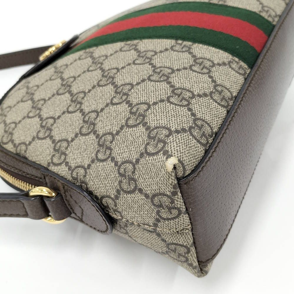 Gucci Shoulder Bag Sherry Coating Brown