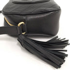 Gucci Blanc Dis Small Shoulder Bag Leather Black