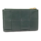 Bottega Veneta Cassette Bifold Wallet Leather Green