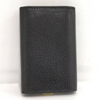 Gucci Marmont 6 Leather Key Case Black Key Holder