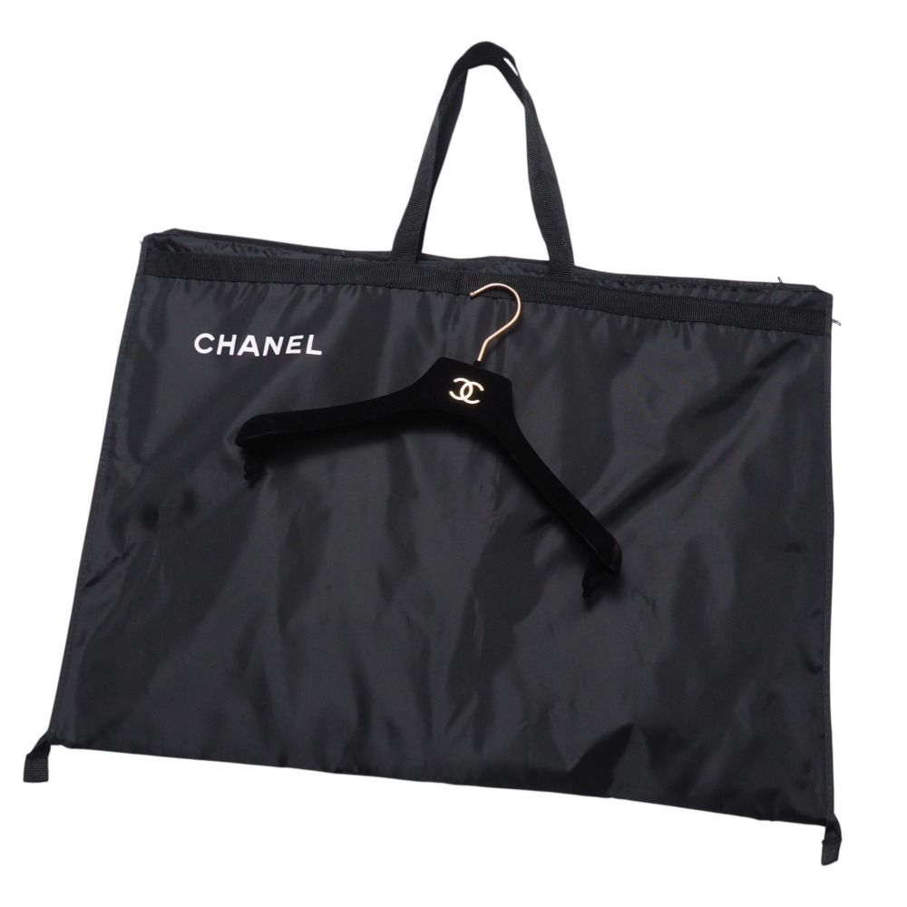Chanel Vintage Skirt Suit 42 Set Midi CC Logo — view 4