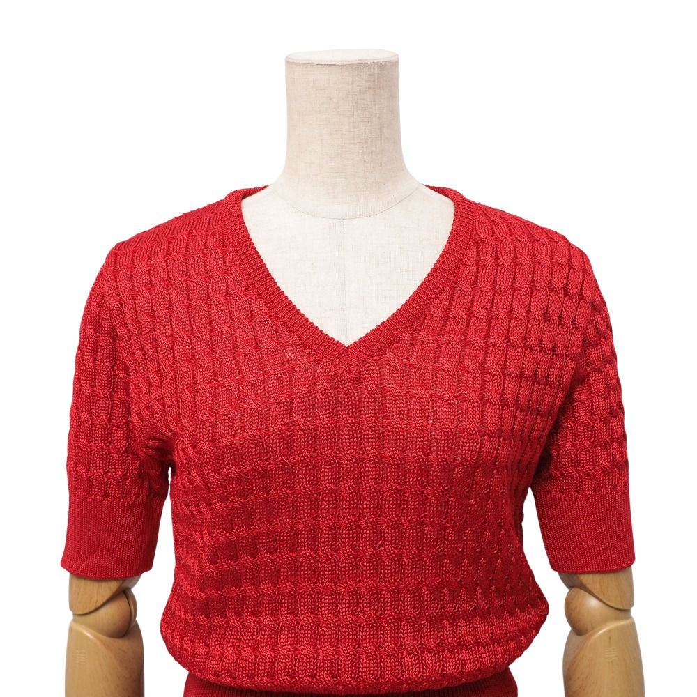 Fendi Vintage Skirt Set 42 Neck Knit — view 8