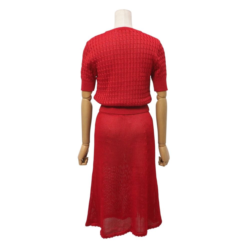 Fendi Vintage Skirt Set 42 Neck Knit — view 2