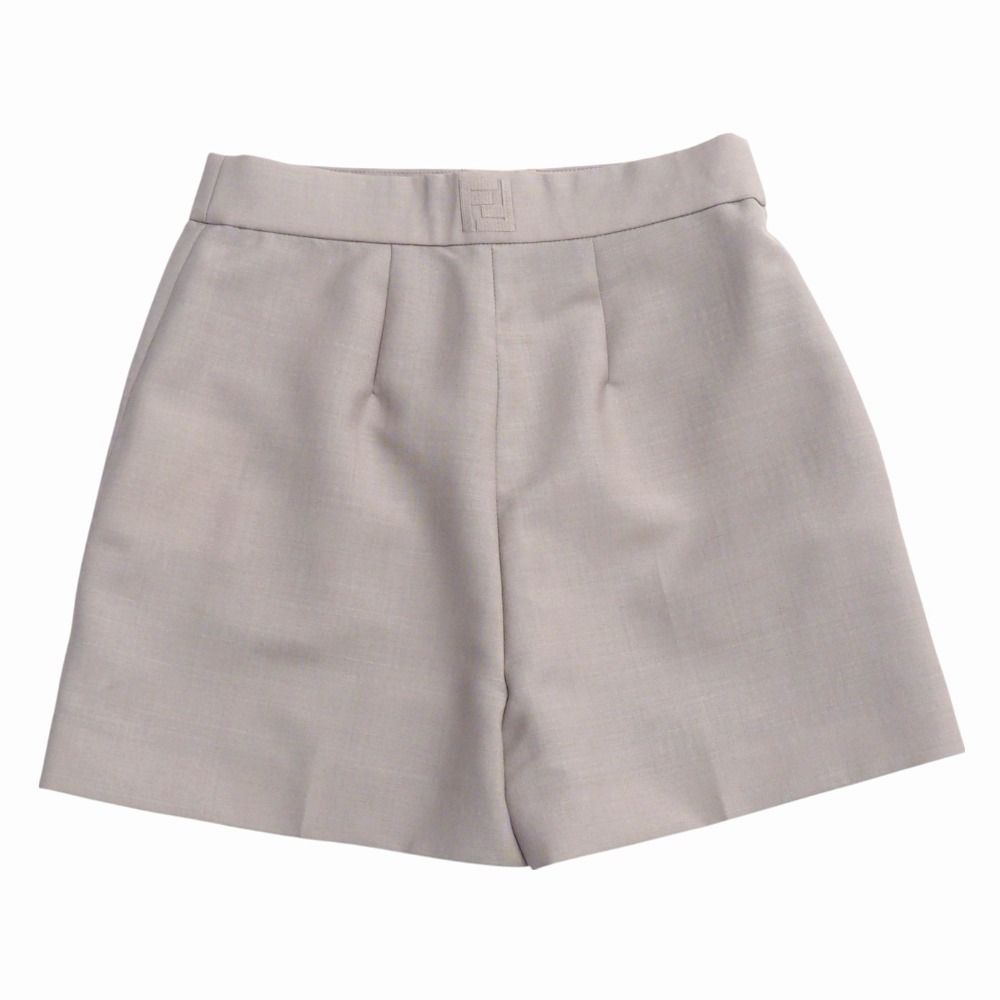 Fendi Shorts 36 FF Embroidery Double — view 2