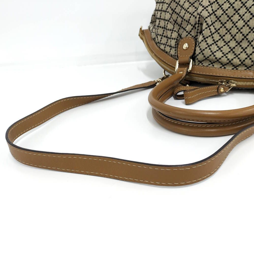 Gucci Ski 2-Way Bag Canvas Brown