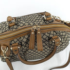 Gucci Ski 2-Way Bag Canvas Brown