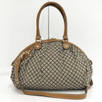 Gucci Ski 2-Way Bag Canvas Brown