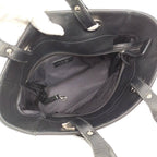Chanel Paris Biarritz PM Tote Bag Leather Black