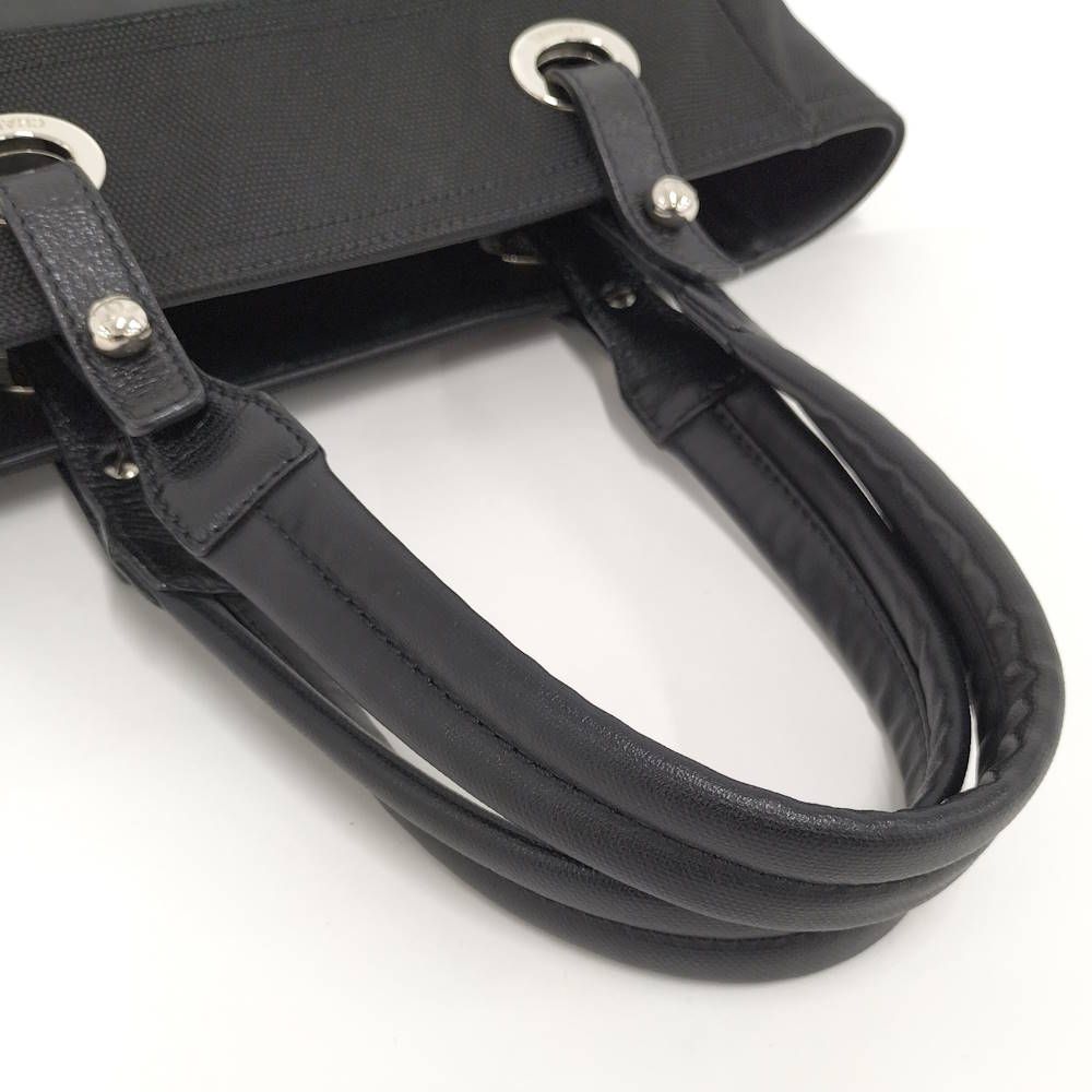 Chanel Paris Biarritz PM Tote Bag Leather Black