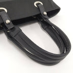 Chanel Paris Biarritz PM Tote Bag Leather Black