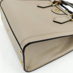 Gucci Diana Tote Bag 2-Way Leather Beige