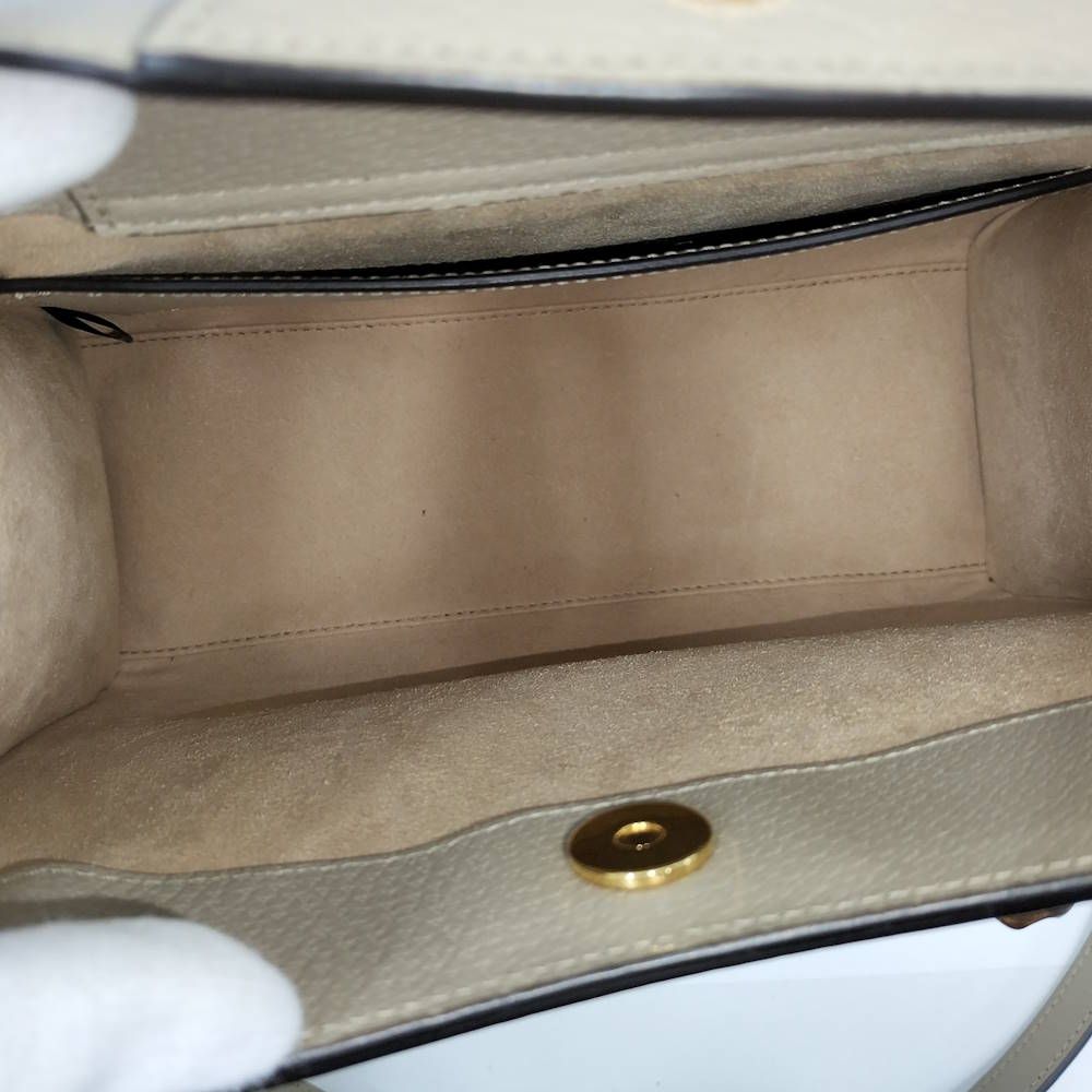 Gucci Diana Tote Bag 2-Way Leather Beige