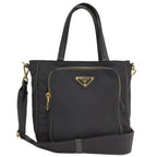 Prada 2-Way Bag Nylon Black