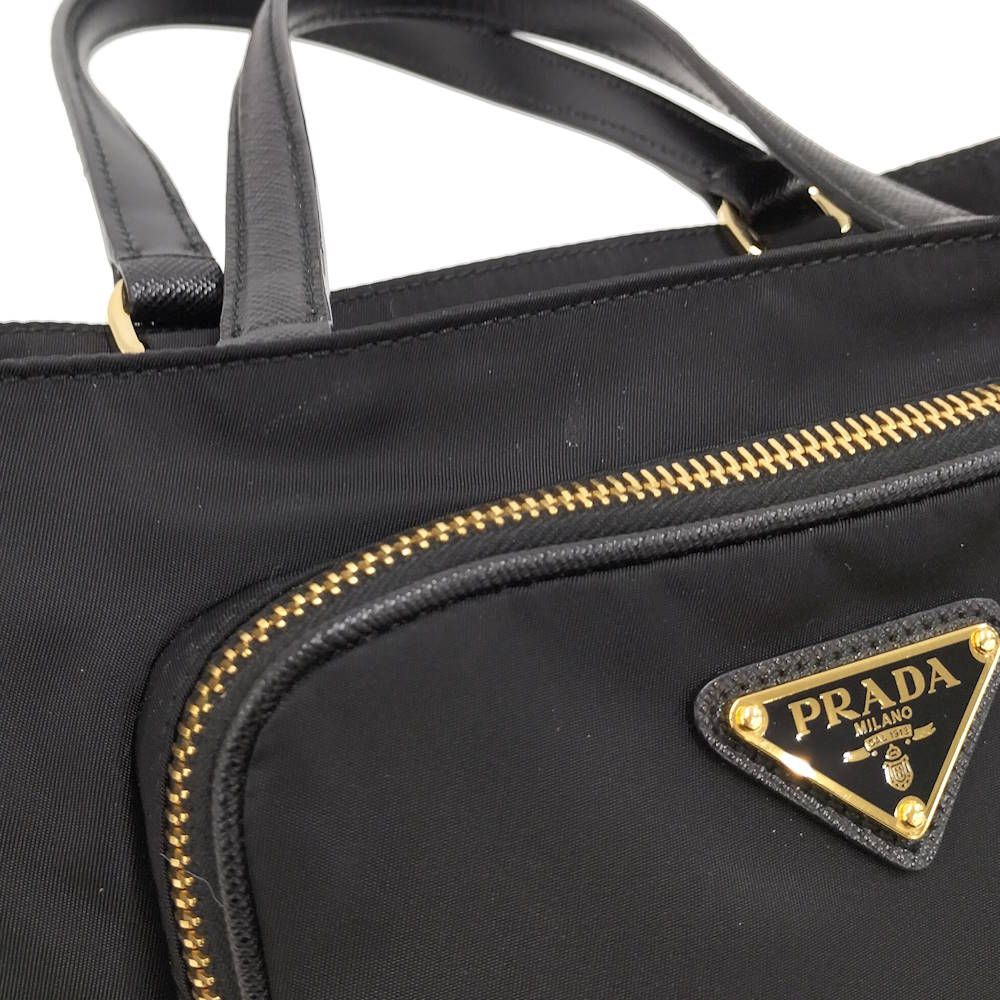 Prada 2-Way Bag Nylon Black