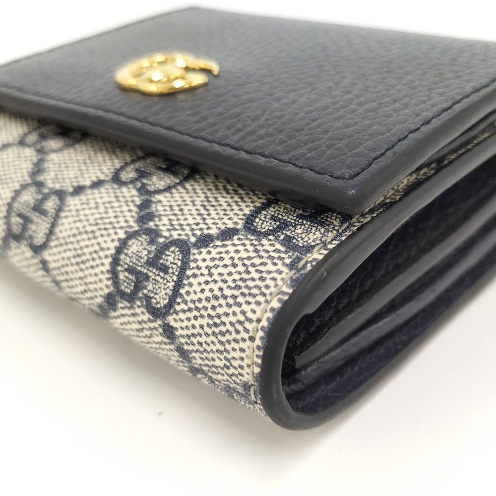 Gucci Wallet GG Marmont Bicolor